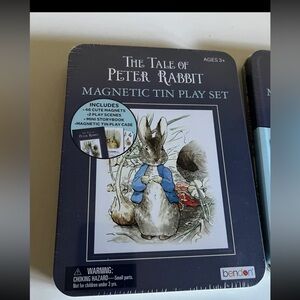 New The Tale Of Peter Rabbit Magnetic Tin Play Set 🎉Please read listing🎉 ❤️